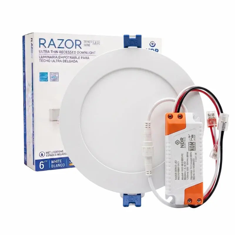 Empotrado Techo 13W Atenuable 6" CCT Tiene Los Tres Blancos