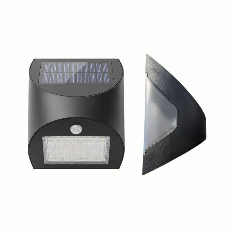 Arbotante Solar 3W 65K Blanco Frío Fotocelda y Sensor Movimiento Exterior