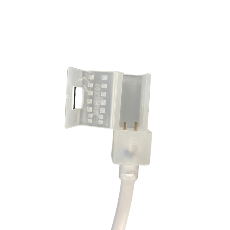 Conector Manguera Neon 1 cm x 1 cm Cuadrada - Wattko