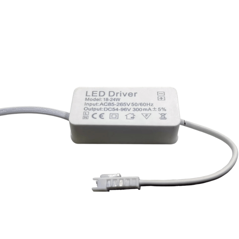 Controlador LED de 18 a 24w para fuente de alimentación de 300MA AC85 - 265V - Wattko