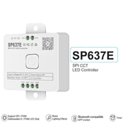 Controlador SP637E LED APP BT 5 CANALES PWM SPI - Wattko