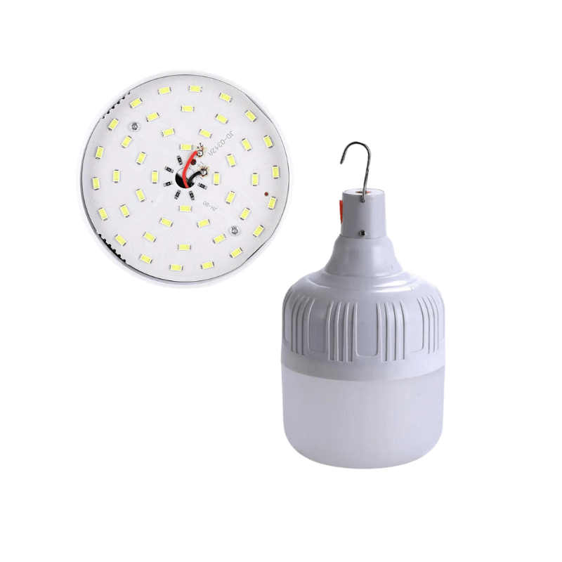 Foco Recargable 10W Blanco Frío 65K Con Gancho - Wattko