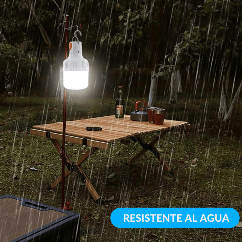 Foco Recargable 10W Blanco Frío 65K Con Gancho - Wattko