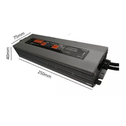 Fuente 24V 300W, Exterior IP67 - Wattko