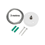 Kit de Suspensión para Lámparas 3 metros - Wattko