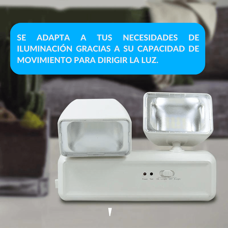 Lampara De Emergencia 10W Blanco Frío 65K - Wattko