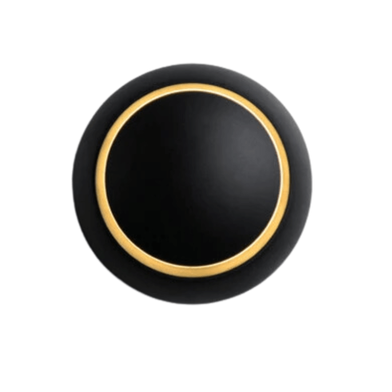 Lámpara Eclipse Led 5W de pared moderna giratoria de 350º 3000k BK - Wattko