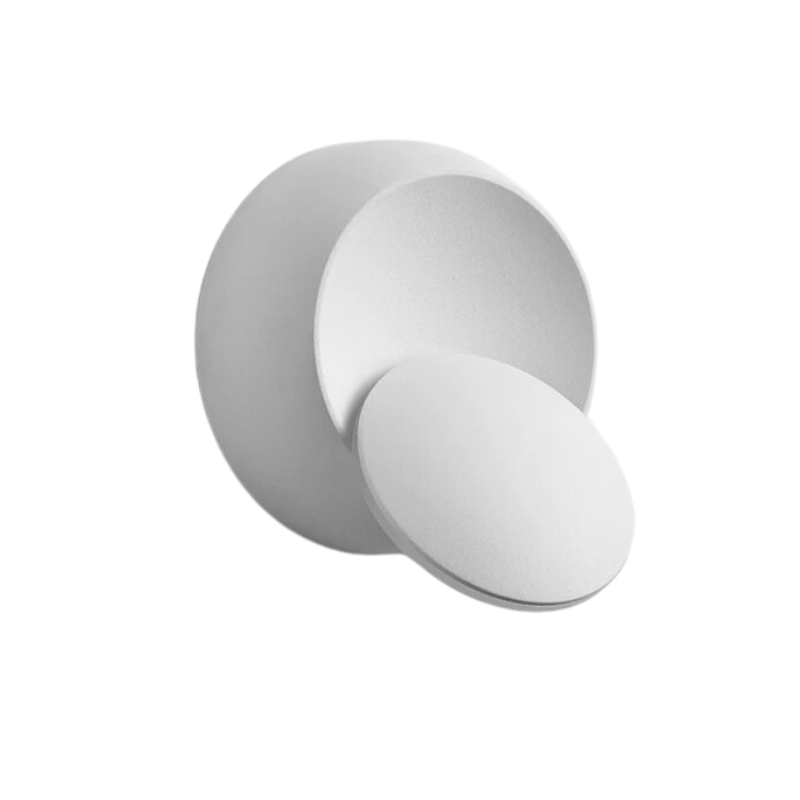 Lámpara Eclipse Led 5W de pared moderna giratoria de 350º 3000k WH - Wattko