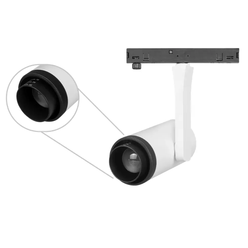 Luminario de led para NanoTRACK Magnetico 7w Blanco - Wattko