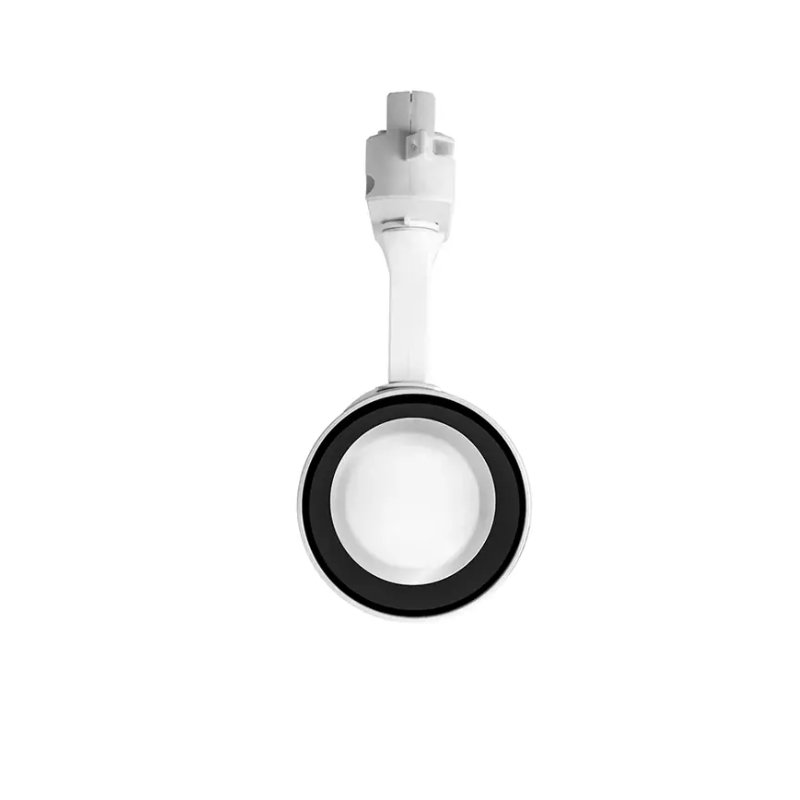 Luminario para riel electrificado compatible con lámpara tipo dicroica GU10 - Wattko