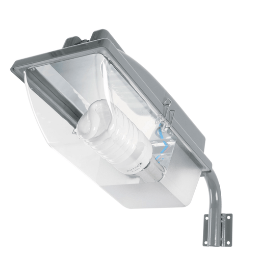 Luminario suburbano de ABS 45 W sensor de luz, con lámpara - Wattko