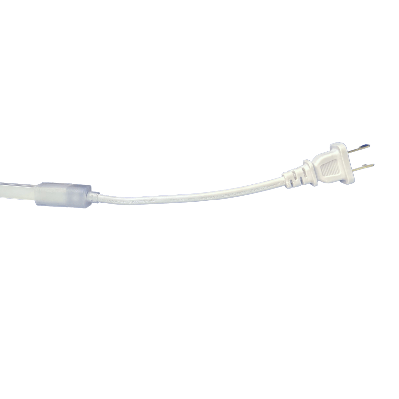 Manguera Neon 1 cm x 1cm Cuadrada 10W x Metro, 127V Directa 5400K Frío - Wattko