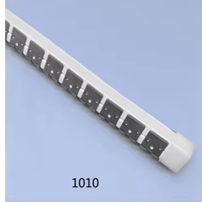 Metro Clip de soporte de tira de neón LED acero inoxidable 10ctm x10ctm - Wattko