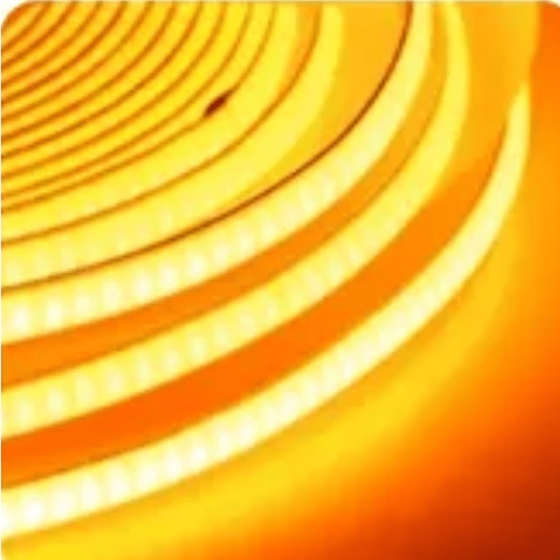 Metro Manguera COB LED AMBAR 12V 110V Resistente Al Agua - Wattko