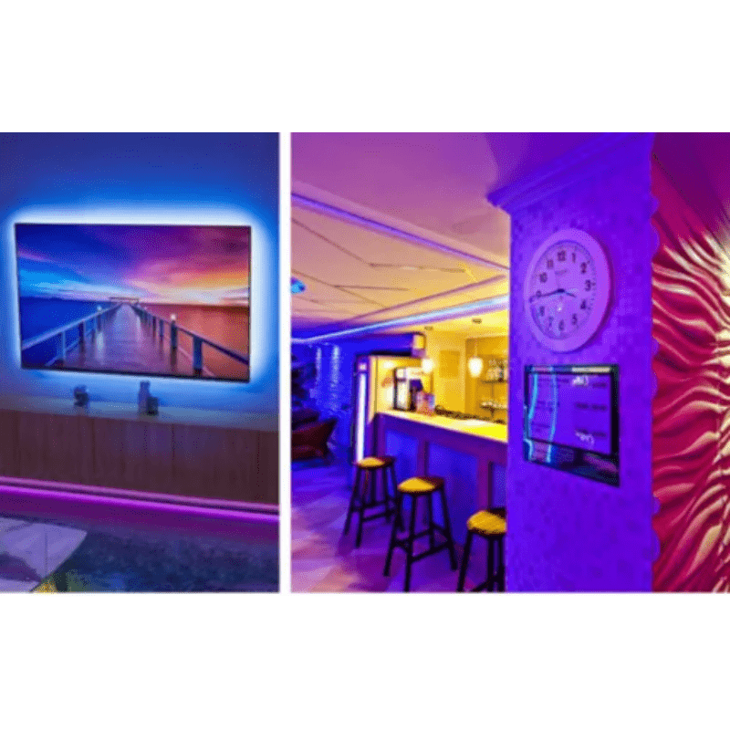 Metro Manguera COB LED Purpura 110V Resistente Al Agua - Wattko