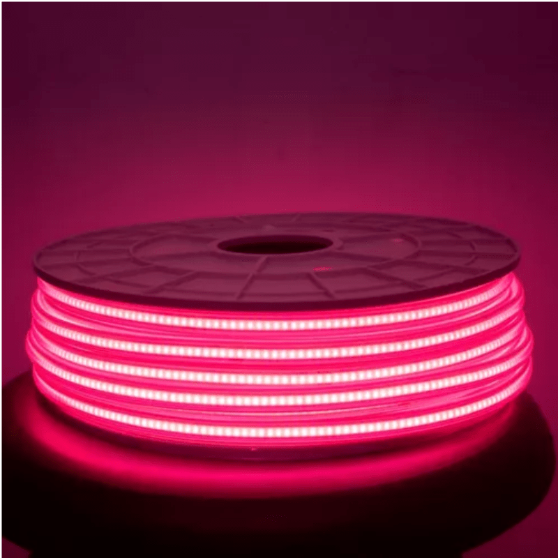 Metro Manguera COB LED Rosa 12V 110V Resistente Al Agua - Wattko