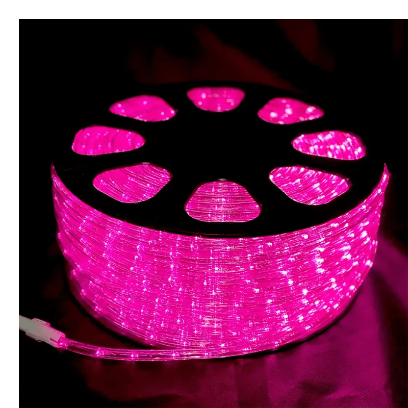Metro Manguera COB LED Rosa 12V 110V Resistente Al Agua - Wattko