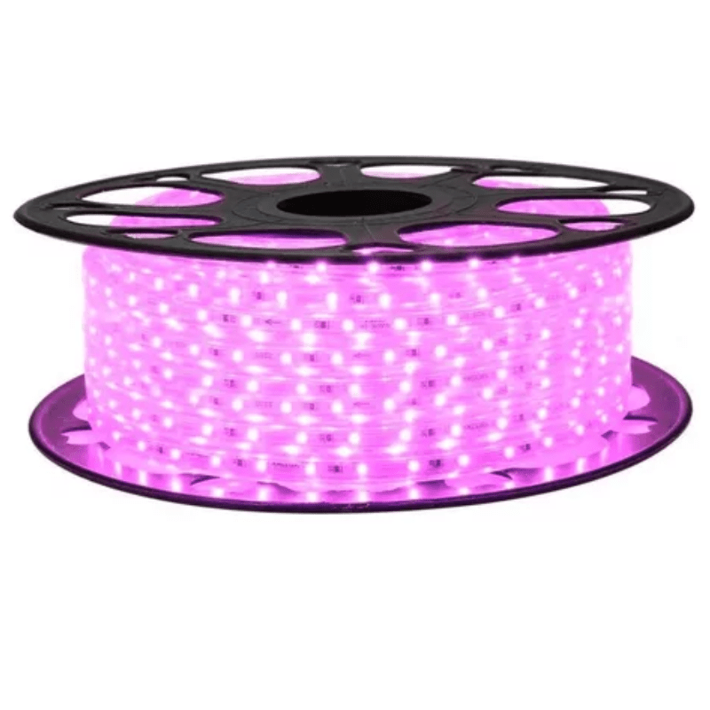 Metro Manguera COB LED Rosa 12V 110V Resistente Al Agua - Wattko