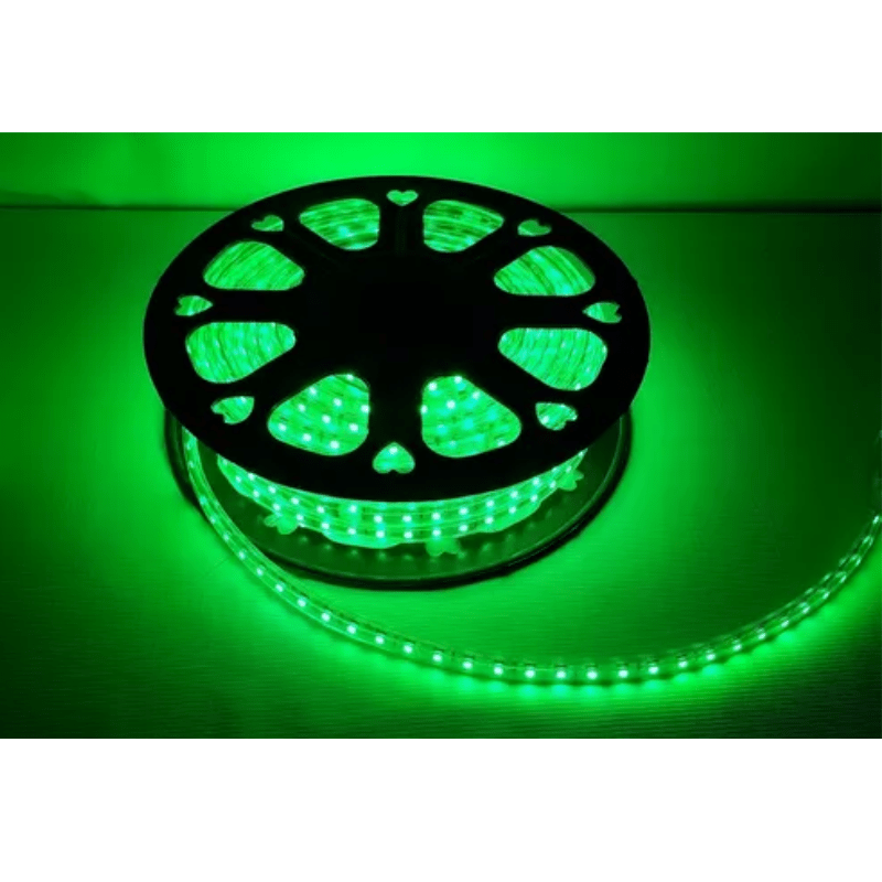 Metro Manguera COB LED VERDE 12V 110V Resistente Al Agua - Wattko