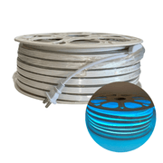 Metro Manguera Neon LED Azul Hielo 6W 110V Resistente Al Agua - Wattko