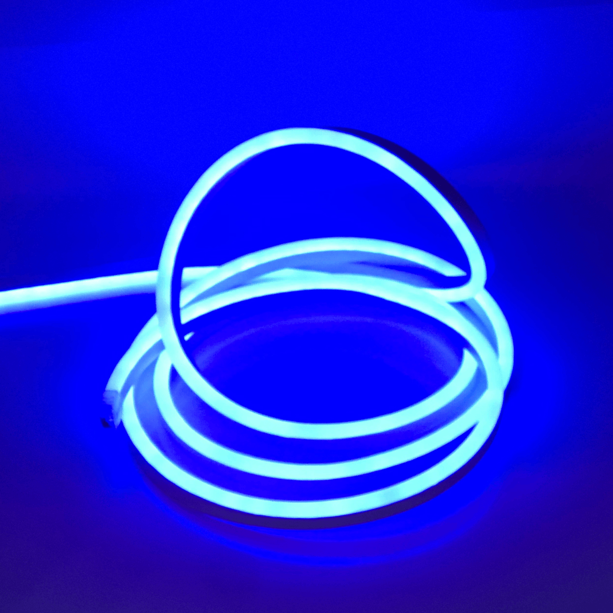 Metro Manguera Neon LED AZUL6W 110V Resitente Al Agua S.L - Wattko