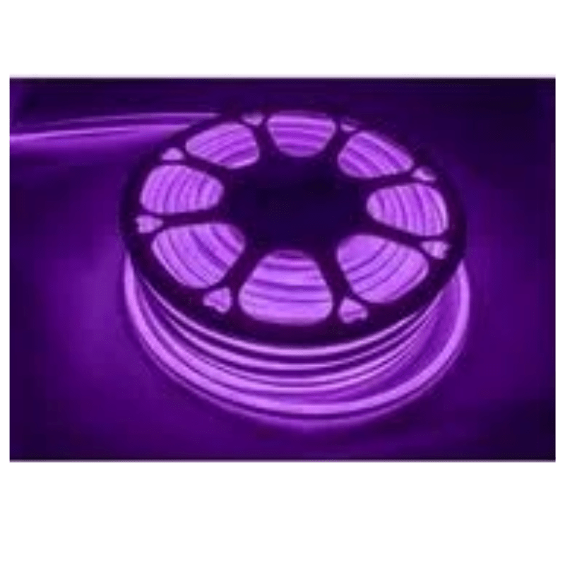 Metro Manguera Neon LED Purpura 6W 110V Resistente Al Agua - Wattko