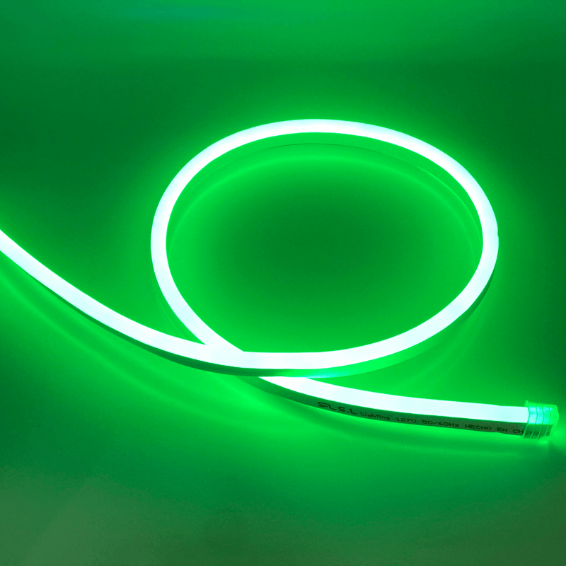 Metro Manguera Neon LED Verde 6W 110V Resistente Al Agua - Wattko
