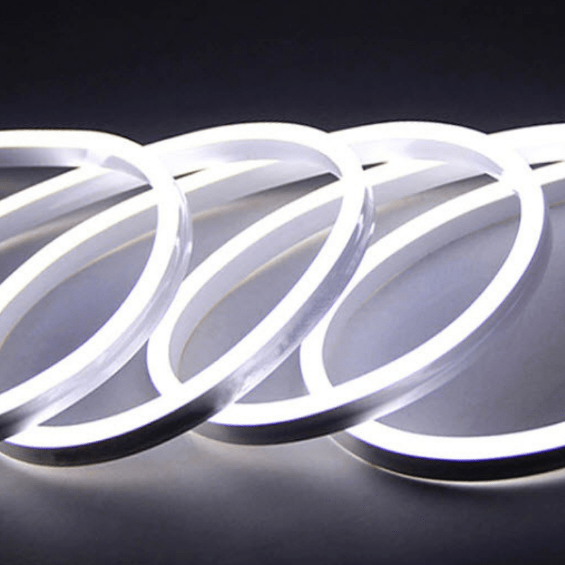 Metro Manguera Neon Super LED Blanco Frío 6K 6W 110V Resistente Al Agua - Wattko