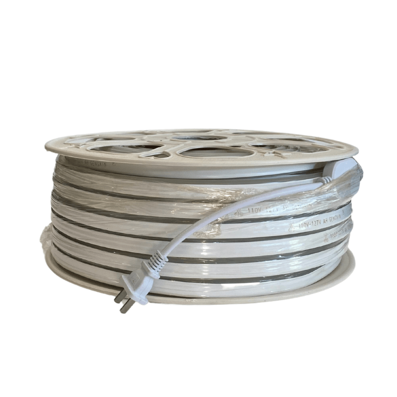 Metro Manguera Neon TIPO CLIP LED Blanco Cálido 3K 6W 110V Resistente Al Agua - Wattko