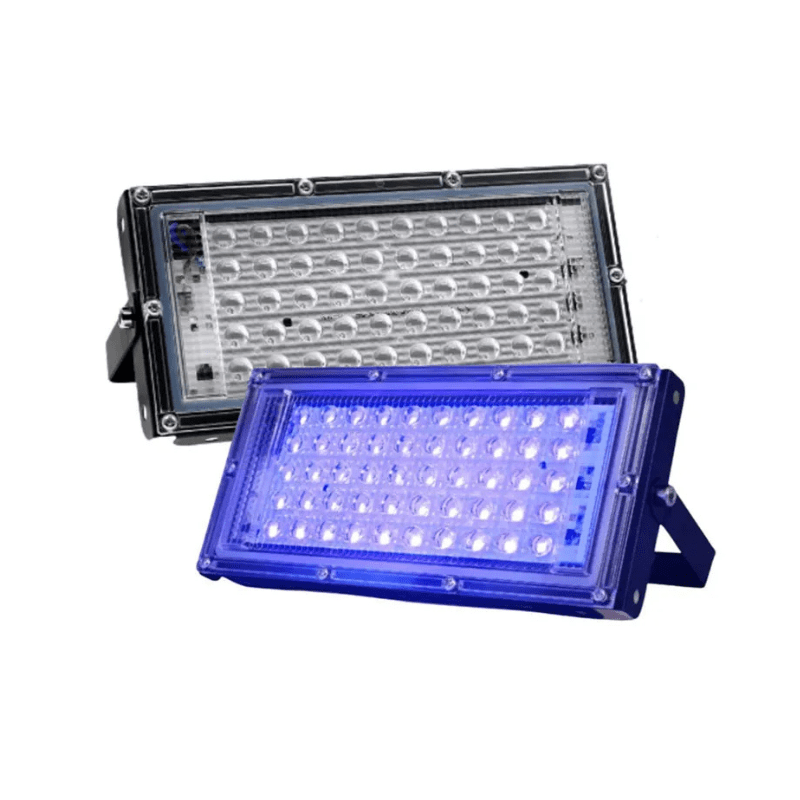 Reflector 50W Luz Negra o Morada Para Fiestas - Wattko