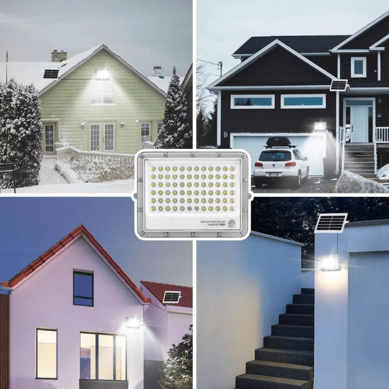 Reflector Solar 100W 900LM 6500k IP65 - Wattko