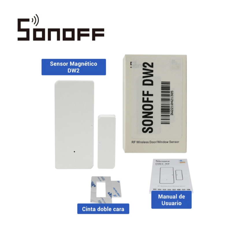 Sensor DW2 SONOFF - Wattko