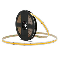 5M Tira LED COB 24V 3000K Blanco Cálido 12W Metro