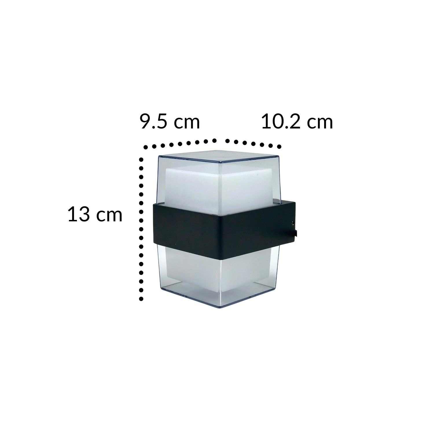 Arbotante Cubo 10W Dubai - Wattko