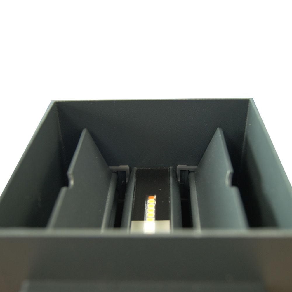 Arbotante Cubo As de Luz 10W - Wattko