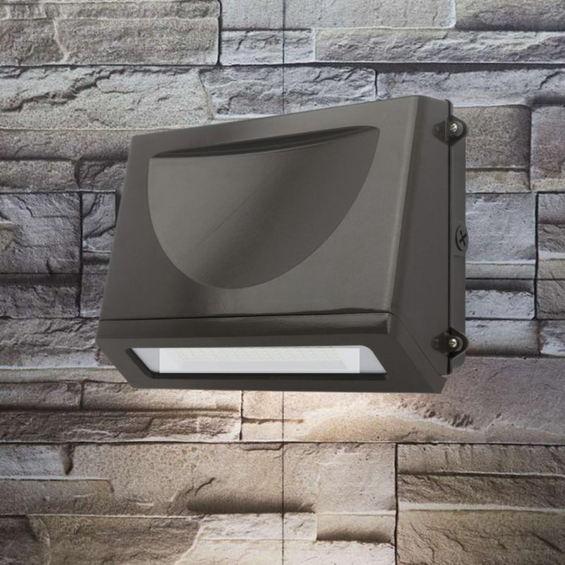 Arbotante Industrial para exterior 55W blanco frío - Wattko