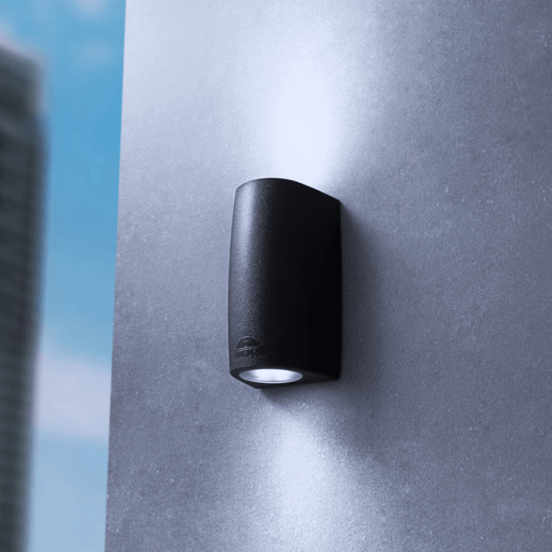 Arbotante Marta Doble Disparo GU10 7W De Tecnopolímero, Exterior - Wattko