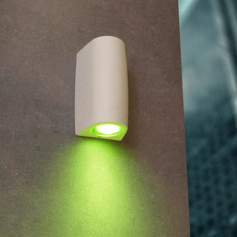 Arbotante Marta Un Disparo GU10 3.5W De Tecnopolímero Blanco, Exterior - Wattko