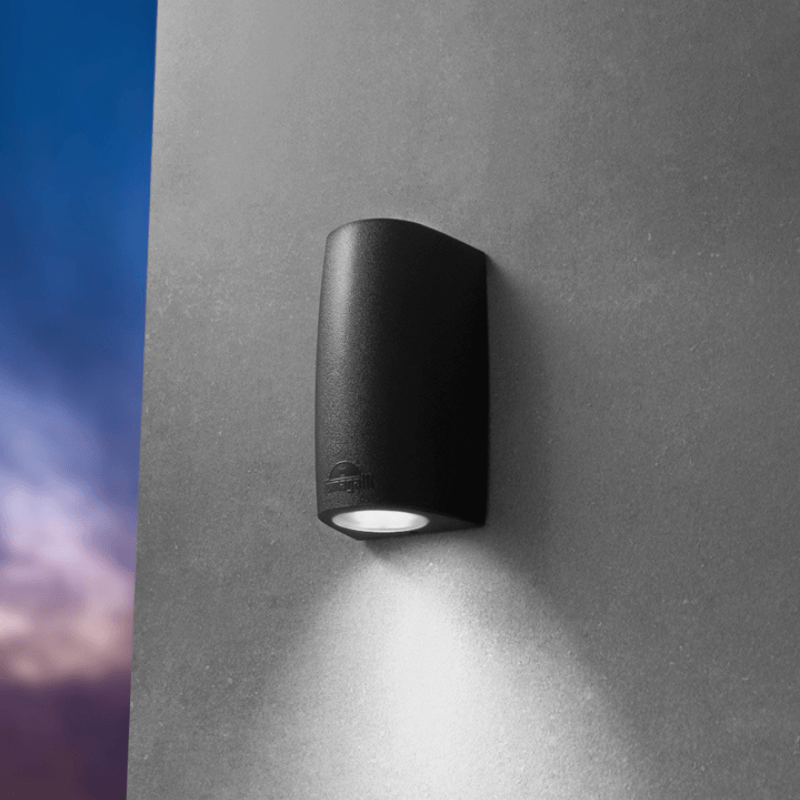 Arbotante Marta Un Disparo GU10 3.5W De Tecnopolímero, Exterior - Wattko