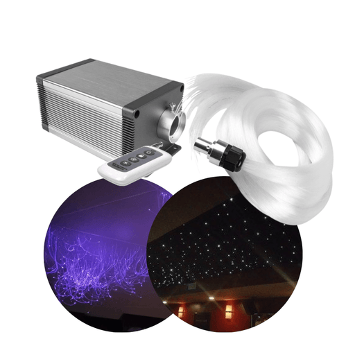 Caja De Luz RGB Y Fibra Optica 12V - Wattko