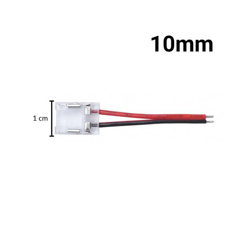 Conector Para Tira Led Extraplana Bajo Voltaje - Wattko