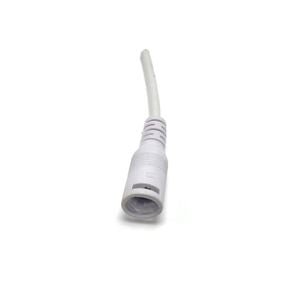 Conector Plug blanco macho y hembra - Wattko