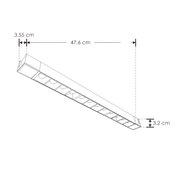 Copia de Lampara Puntual Fija 30W, 127V, Riel Electrificado En Blanco Neutro y Calido - Wattko