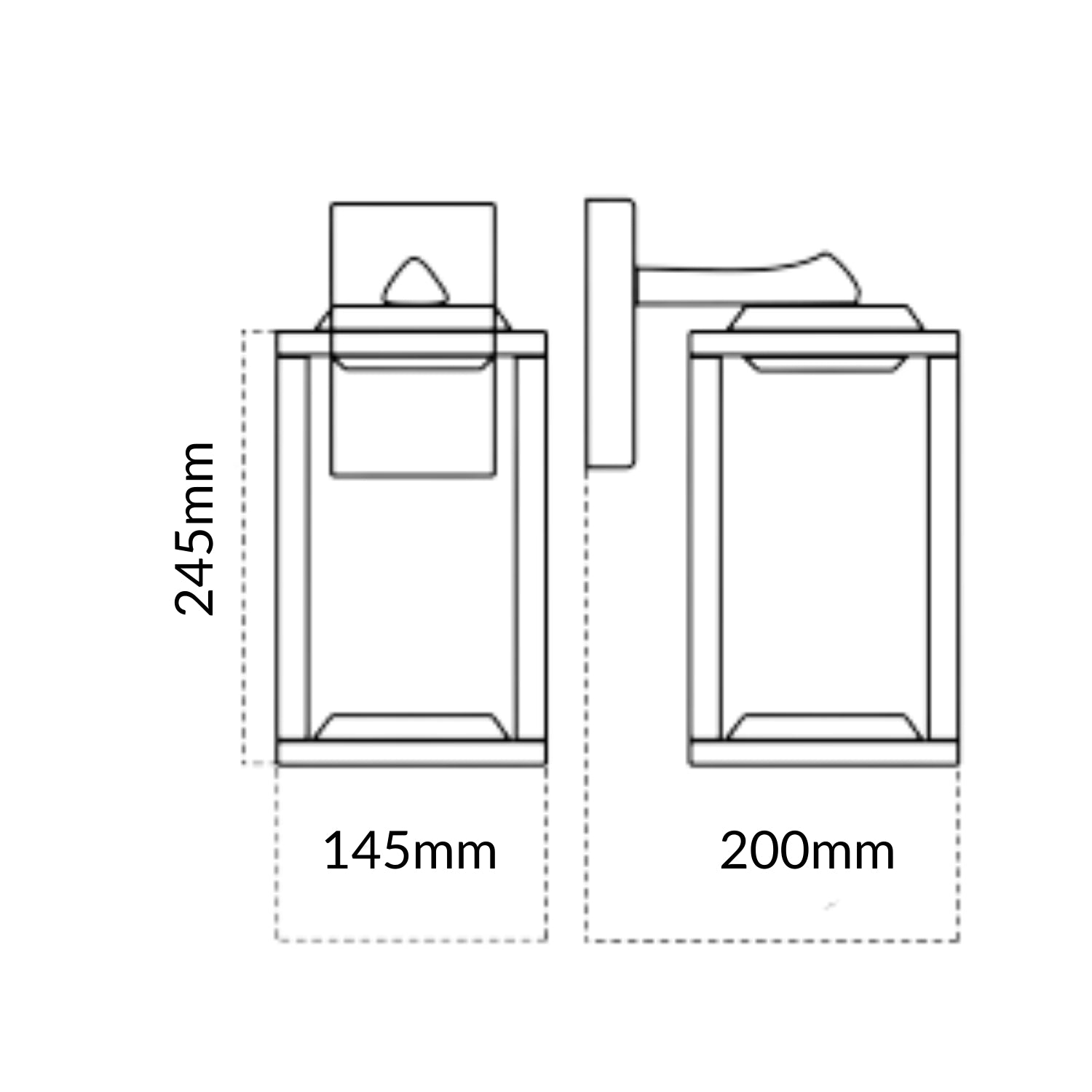 Copia de Luminaria de exterior Colgante CETUS I - Wattko