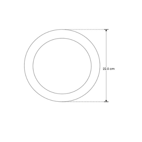 Empotrado 12W, Interior Blanco Calido, Neutro, Frío de Policarbonato - Wattko