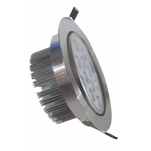 Empotrado, Spot dirigible Cromado 18W Blanco Frío - Wattko