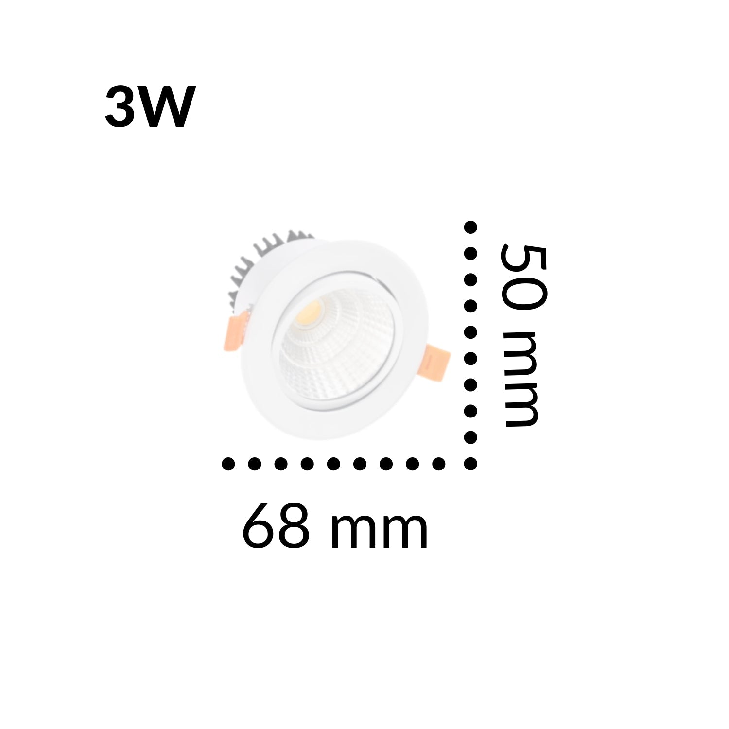 Empotrado Techo Dirigibles BB - Wattko