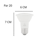 Foco PAR20 Atenuable / Blanco Cálido y Neutro - Wattko