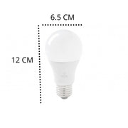 Foco Tipo Bombillo Atenuable / Blanco Cálido y Neutro - Wattko