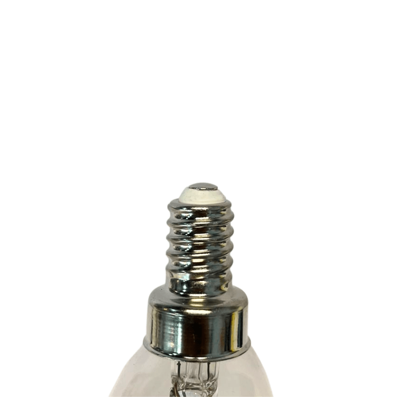 Foco Vintage LED E12 Tipo Vela 127V Cálido 2700K - Wattko